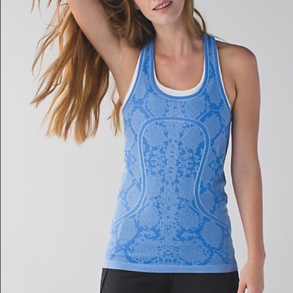 Lululemon Snakeskin Swiftly Tank